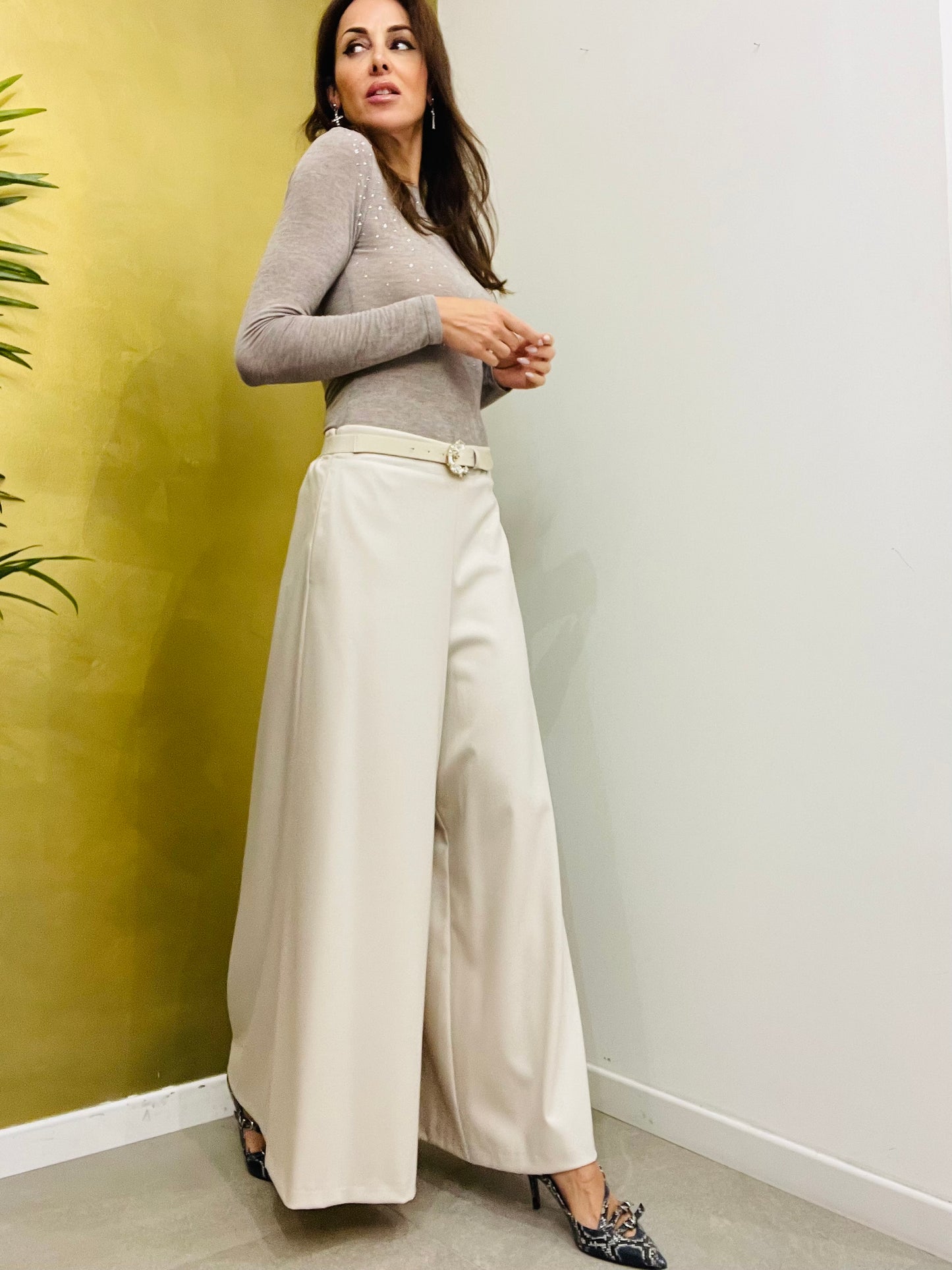 PANTALONE PALAZZO MOTEL